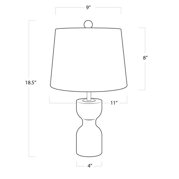 Joan Crystal Table Lamp Small